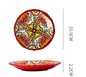 Underglaze Ceramic Tableware Bohemian Dishes