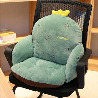 Crown Cartoon Chair Cushion for Home Decor and Office, Thicken Seat Pad Sofa