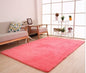 Living Room Rug Area Solid Carpet Fluffy Soft Home Decor