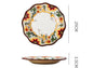 Underglaze Ceramic Tableware Bohemian Dishes