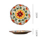 Underglaze Ceramic Tableware Bohemian Dishes