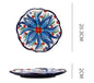 Underglaze Ceramic Tableware Bohemian Dishes