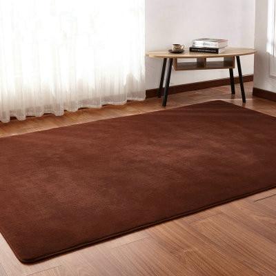 Living Room Rug Area Solid Carpet Fluffy Soft Home Decor